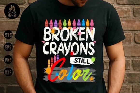 Broken Crayons Still Color SVG: A Vibrant Asset for Creative Branding