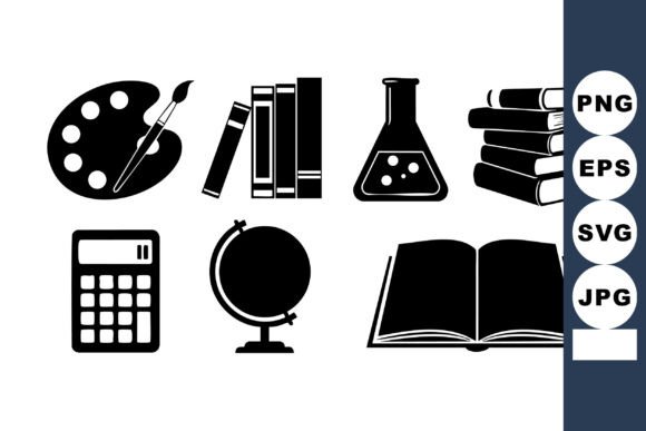 Education Icons Vector Set: A Versatile Graphics Tool for Creative Branding