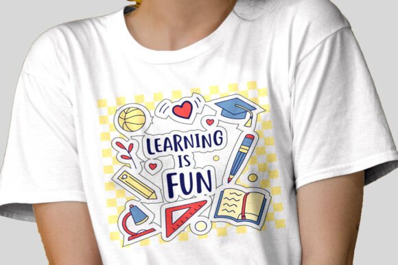 Learning is Fun School Illustration Review for Embroidery Projects