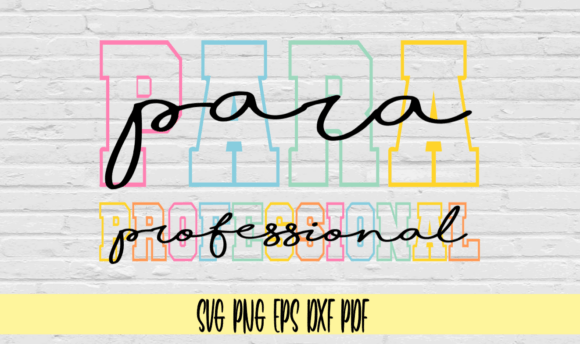 Para Professional, Teacher, Teachers Aid Embroidery Design Review
