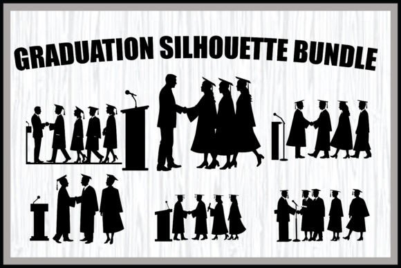 Proud Graduation Silhouette Bundle – A Versatile Graphic Design Asset for Creative Sellers